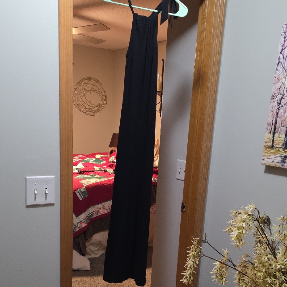 CAbi Black Maxi Dress